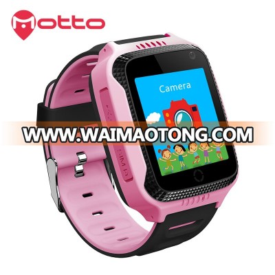 New design led watches phone calls sos alarm gps kids security smart watch with Mirco SIM Card