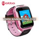 New design led watches phone calls sos alarm gps kids security smart watch with Mirco SIM Card