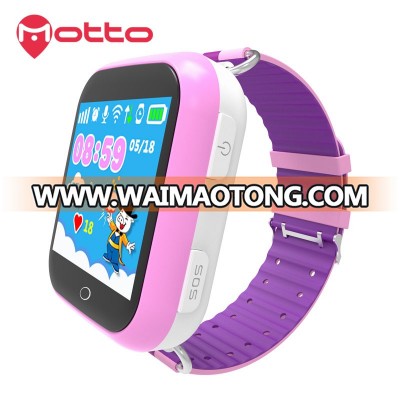 New design led watches phone calls sos alarm gps kids security smart watch with Mirco SIM Card